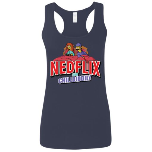 The Simpsons Nedflix and Chilldiddly shirt $19.95