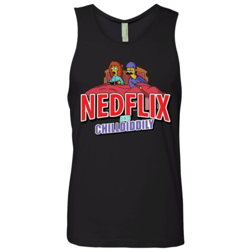 The Simpsons Nedflix and Chilldiddly shirt $19.95
