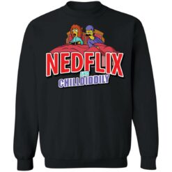 The Simpsons Nedflix and Chilldiddly shirt $19.95