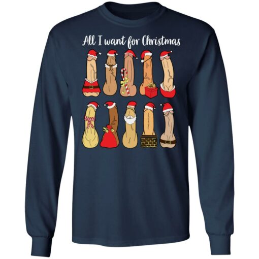 All I want for Christmas is penis Christmas sweater $19.95