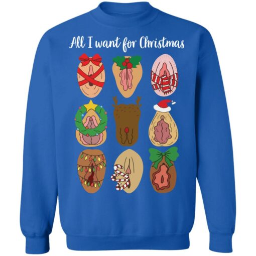 Vagina All I want for Christmas sweater $19.95 redirect08062021040837 11