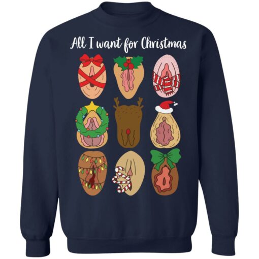 Vagina All I want for Christmas sweater $19.95 redirect08062021040837 9