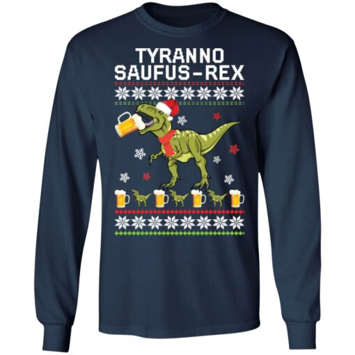 Dinosaur tyranno saufus res Christmas sweater $19.95