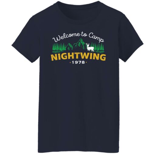 Welcome to camp nightwing 1978 shirt $19.95