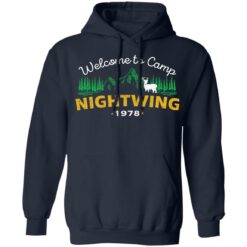 Welcome to camp nightwing 1978 shirt $19.95