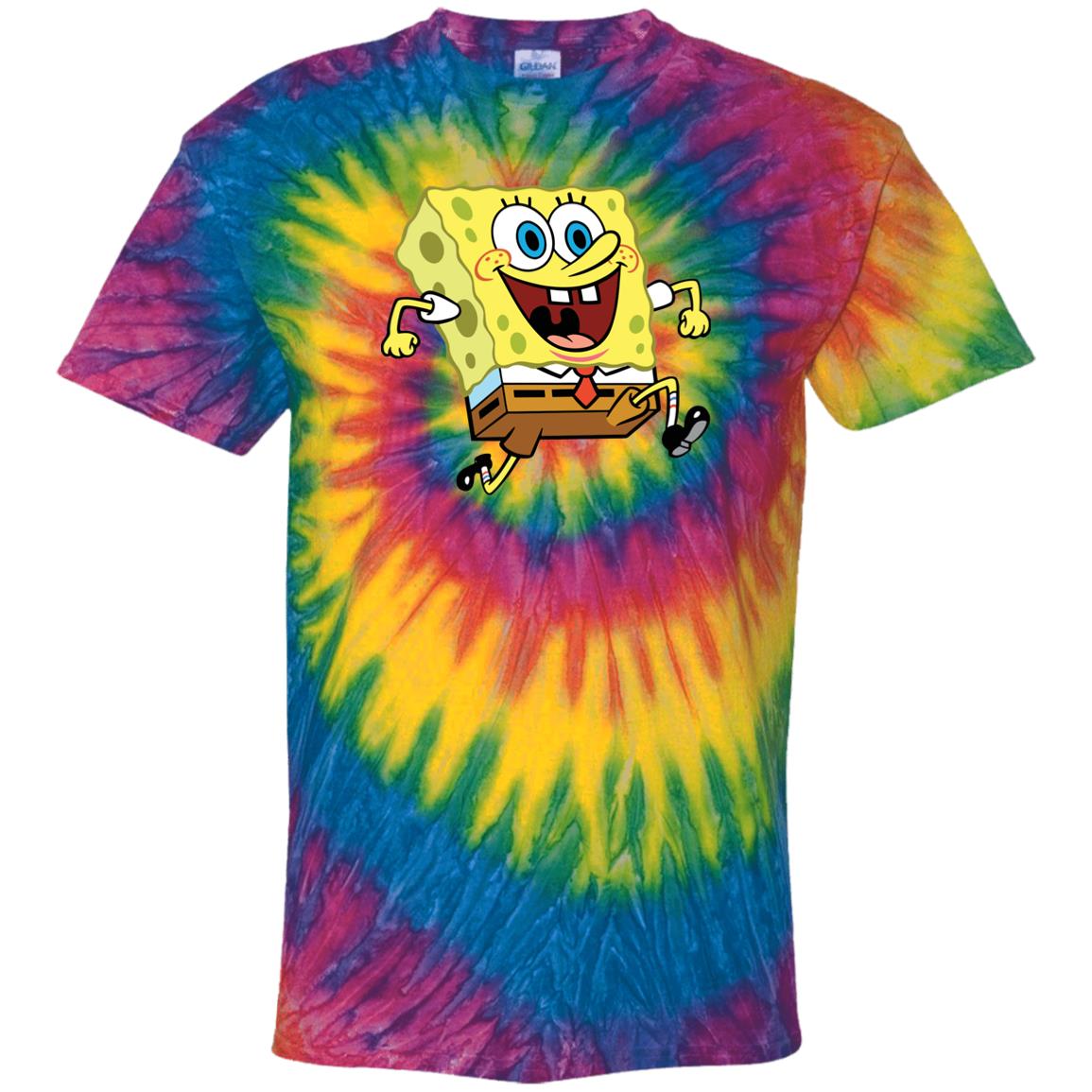 Spongebob Tie Dye Shirt Lelemoon