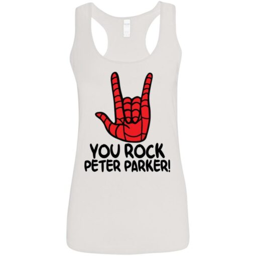 Hand you rock peter parker shirt $19.95
