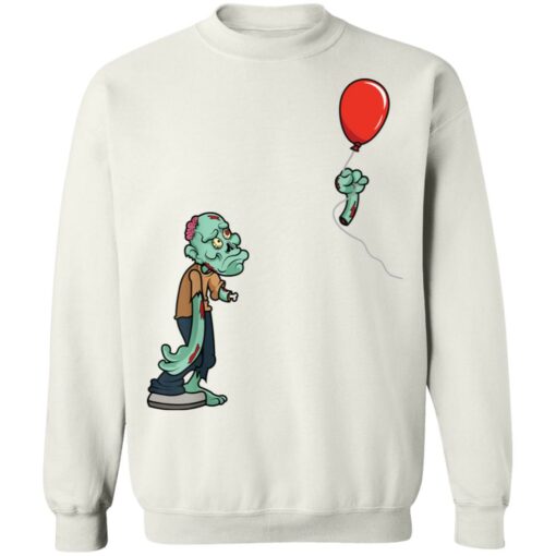 Halloween zombie cut off arm balloon shirt $19.95