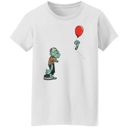 Halloween zombie cut off arm balloon shirt $19.95