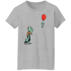 Halloween zombie cut off arm balloon shirt $19.95