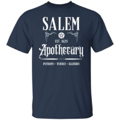 Salem est 1629 Apothecary potions tonics elixirs shirt $19.95