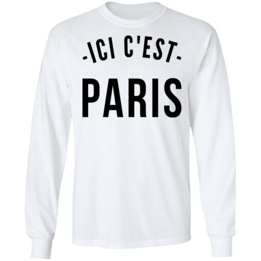 This Is Paris Ici C'est Paris shirt $19.95