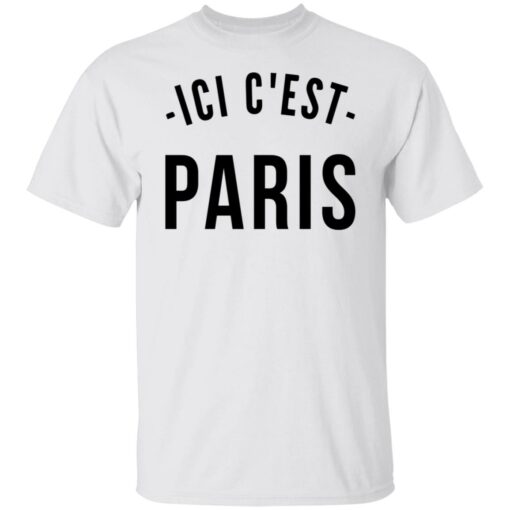 This Is Paris Ici C'est Paris shirt $19.95