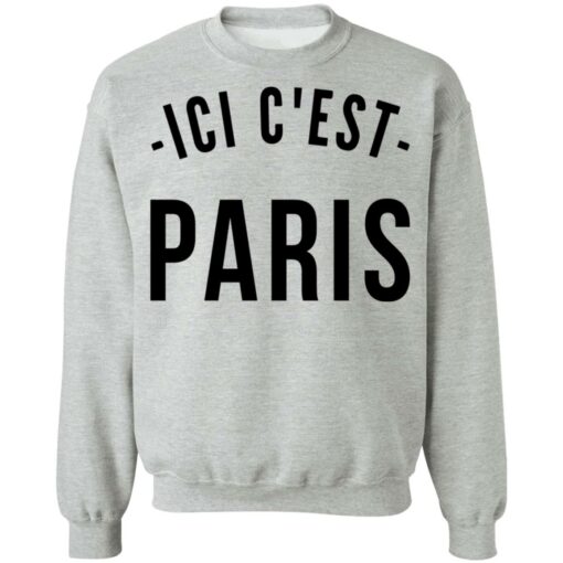 This Is Paris Ici C'est Paris shirt $19.95