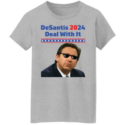 Ron DeSantis 2024 deal with it shirt $19.95 redirect08122021050825 3