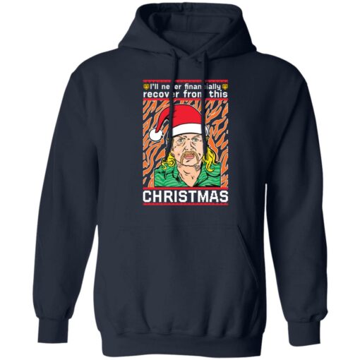 Joe Exotic i'll never financially recover from this christmas sweater $19.95 redirect08172021020803 6