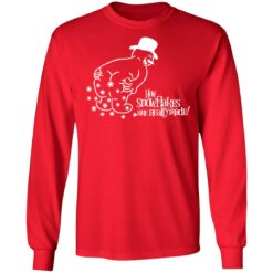 Penguin how snowflakes are really made christmas sweater $19.95