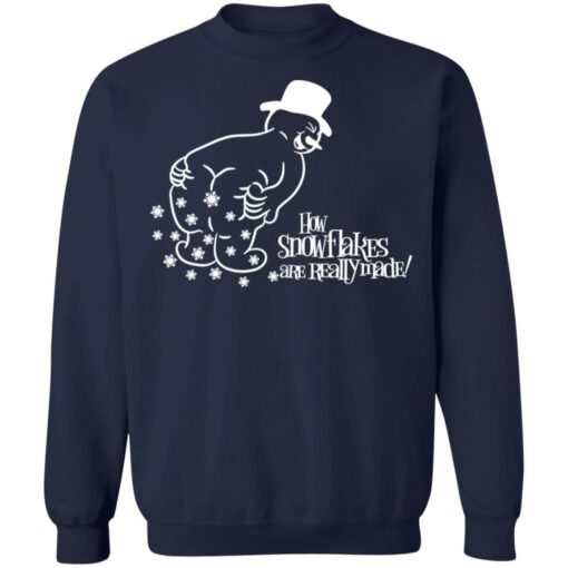 Penguin how snowflakes are really made christmas sweater $19.95 redirect08172021040815 8