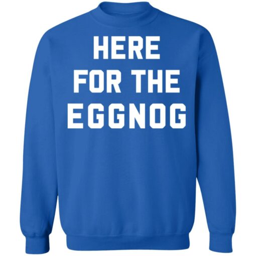 Here for the eggnog christmas sweater $19.95 redirect08172021040854 11