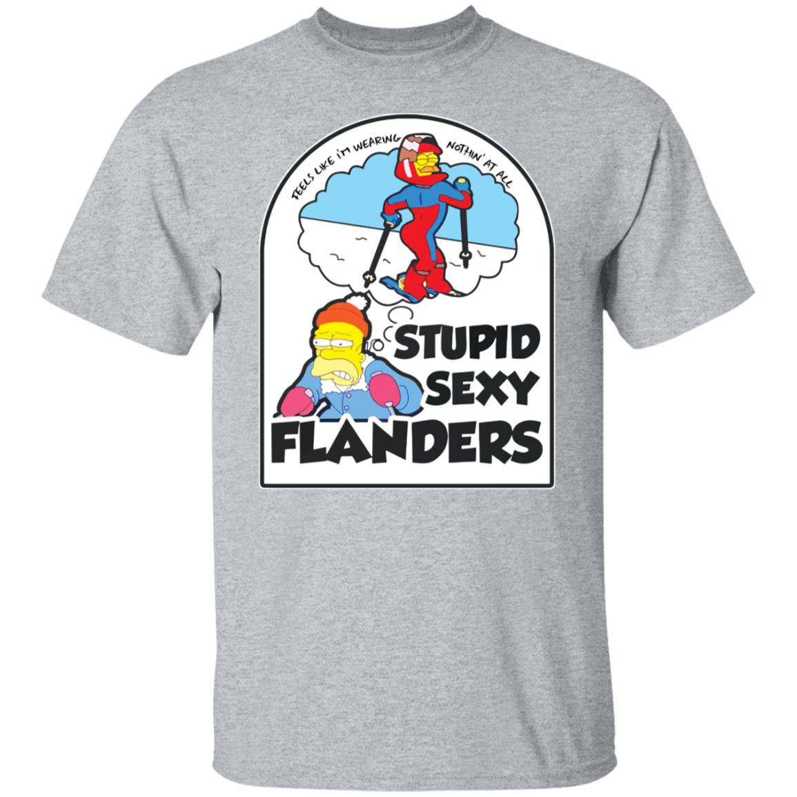 Simpson Feels Like I’m Wearing Nothin’ At All Stupid Sexy Flanders