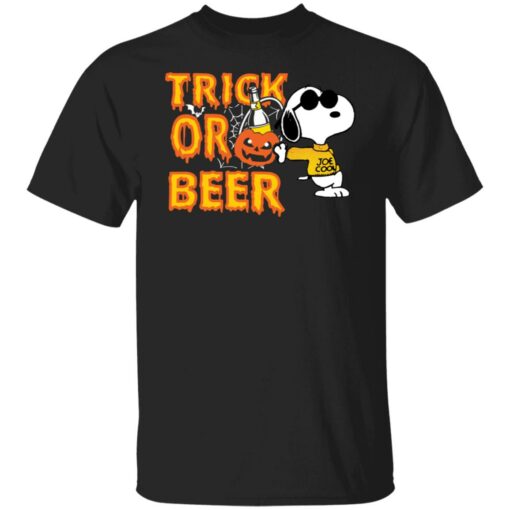 Halloween snoopy trick or beer shirt $19.95 redirect08232021230848