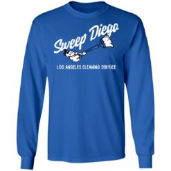 Sweep Diego los angeles cleaning service shirt $19.95