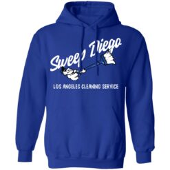 Sweep Diego los angeles cleaning service shirt $19.95