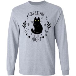 Black cat creature of the night shirt $19.95