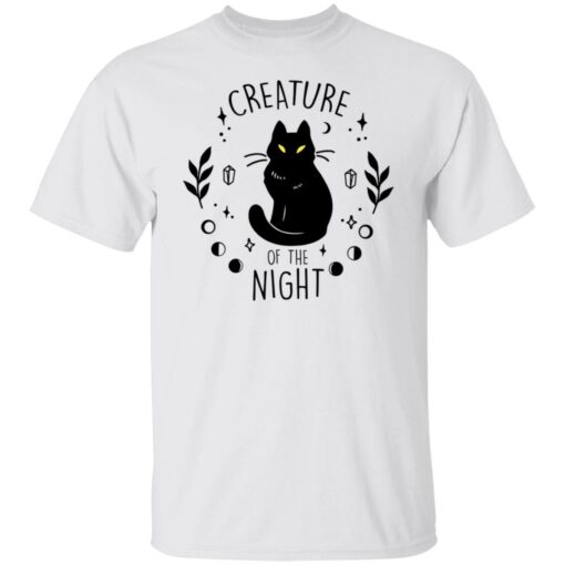 Black cat creature of the night shirt $19.95 redirect08312021060845