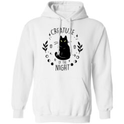 Black cat creature of the night shirt $19.95