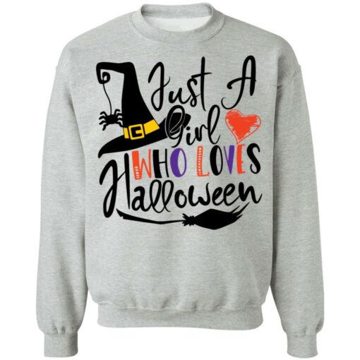 Just a girl who loves Halloween shirt $19.95