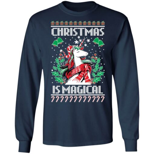 Unicorn christmas is magical christmas sweater $19.95 redirect09012021030956 4