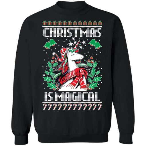 Unicorn christmas is magical christmas sweater $19.95 redirect09012021030956 8