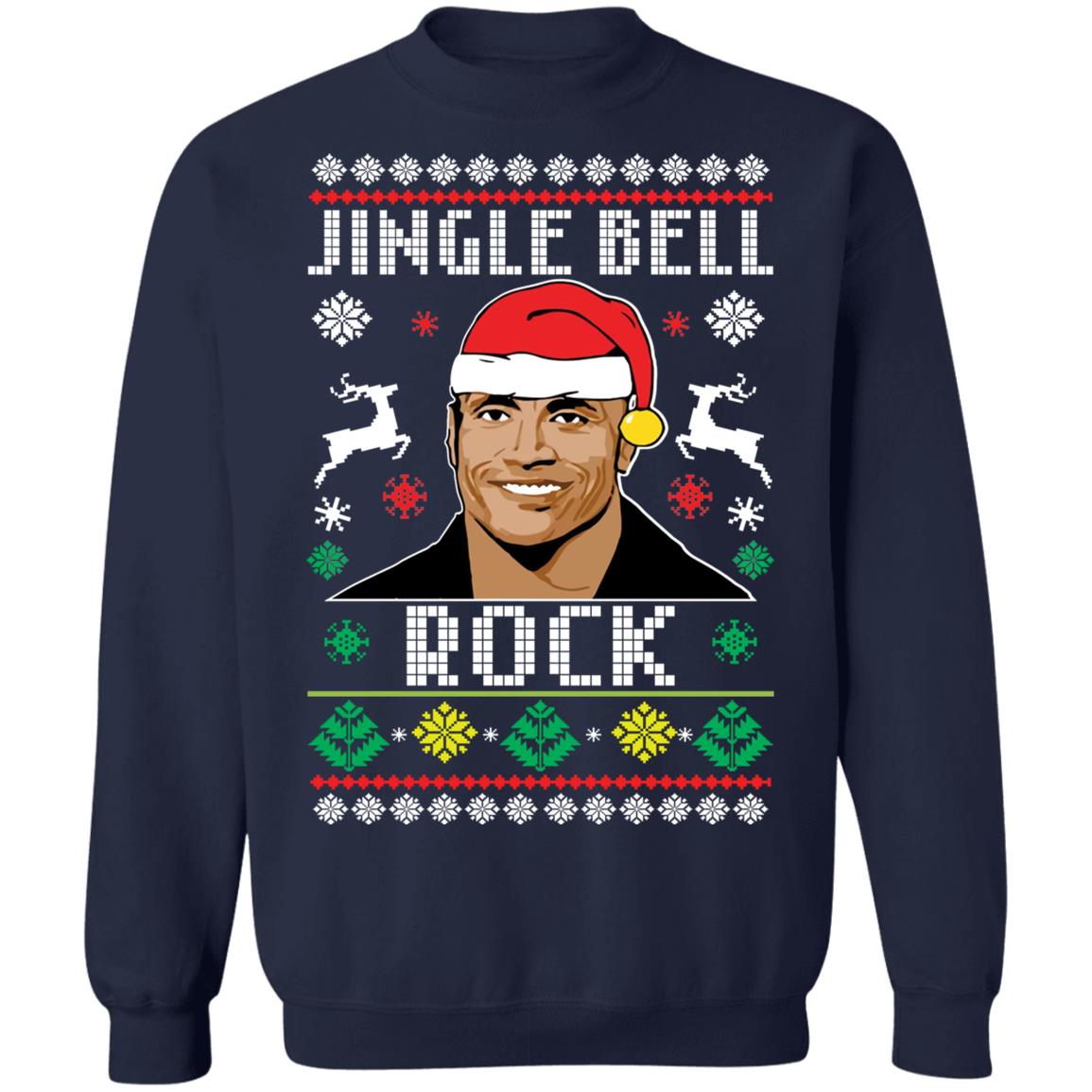 The rock sales sweater