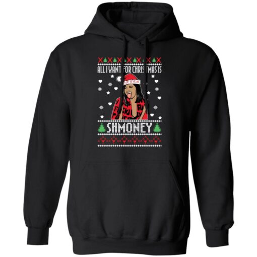 Cardi B all i want for christmas is shmoney Christmas sweater $19.95 redirect09012021050905 6