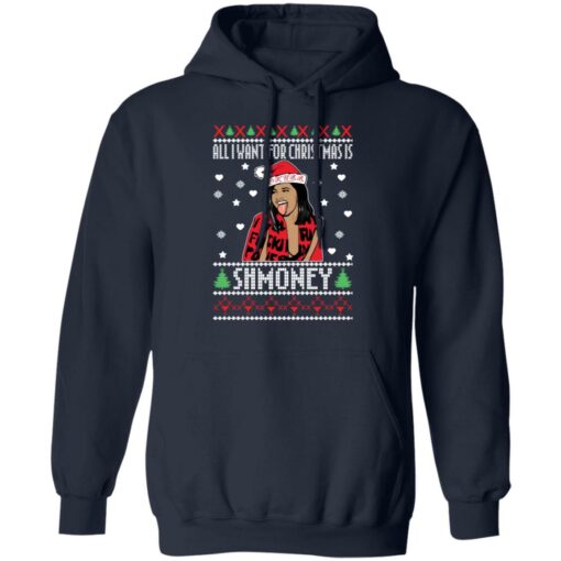 Cardi B all i want for christmas is shmoney Christmas sweater $19.95 redirect09012021050905 7