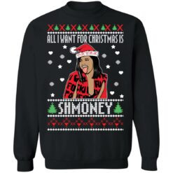 Cardi B all i want for christmas is shmoney Christmas sweater $19.95 redirect09012021050905 8