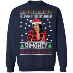 Cardi B all i want for christmas is shmoney Christmas sweater $19.95