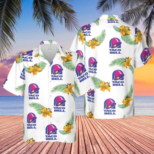 Taco bell Hawaiian shirt $31.95 taco bell hawaiian movckup