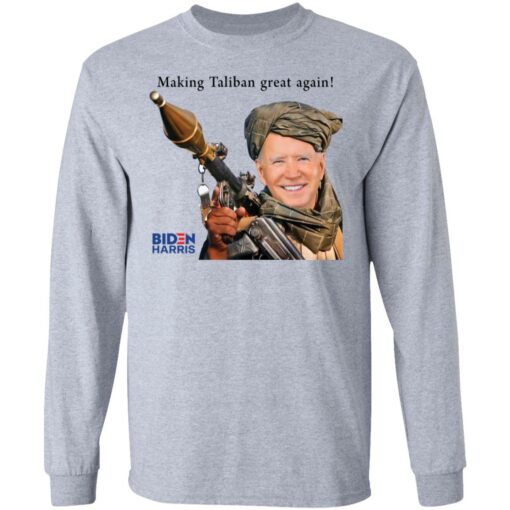 Biden making Taliban great again shirt $19.95