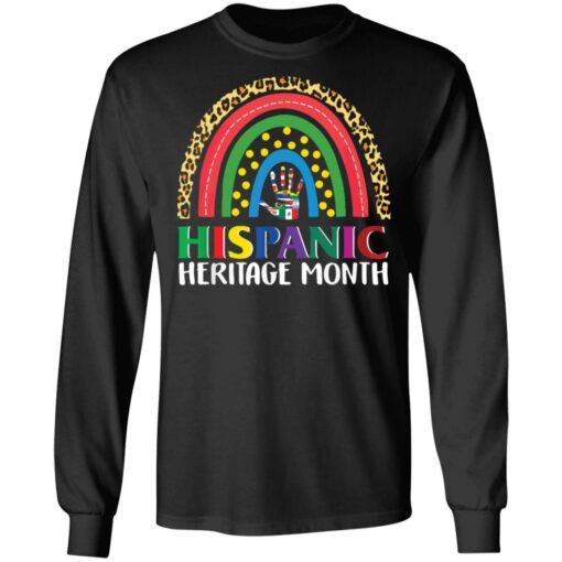 Hispanic Heritage Rainbow shirt $19.95