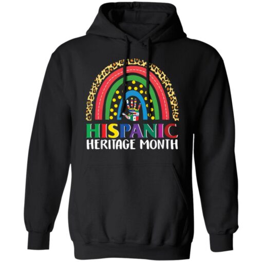 Hispanic Heritage Rainbow shirt $19.95