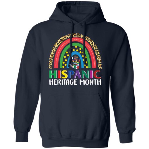 Hispanic Heritage Rainbow shirt $19.95