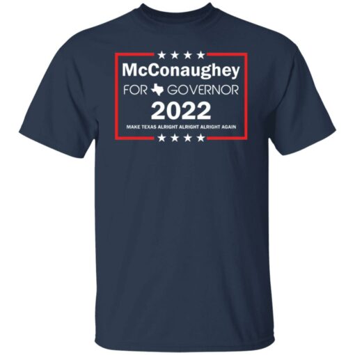 McConaughey for governor 2022 shirt $19.95 redirect09112021050947 1