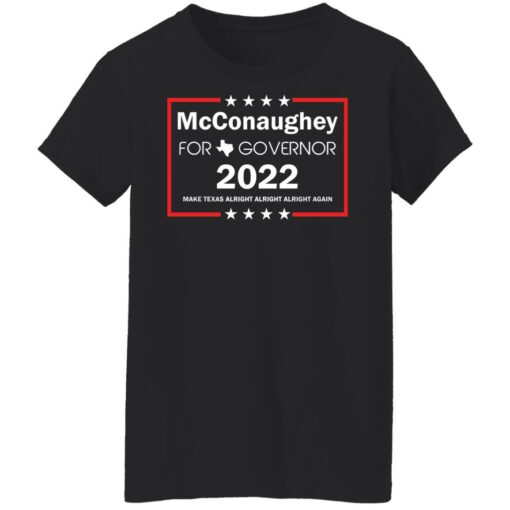 McConaughey for governor 2022 shirt $19.95 redirect09112021050947 2