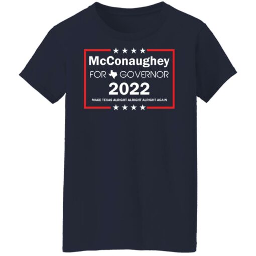 McConaughey for governor 2022 shirt $19.95 redirect09112021050947 3