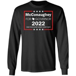 McConaughey for governor 2022 shirt $19.95 redirect09112021050947 4