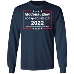 McConaughey for governor 2022 shirt $19.95 redirect09112021050947 5