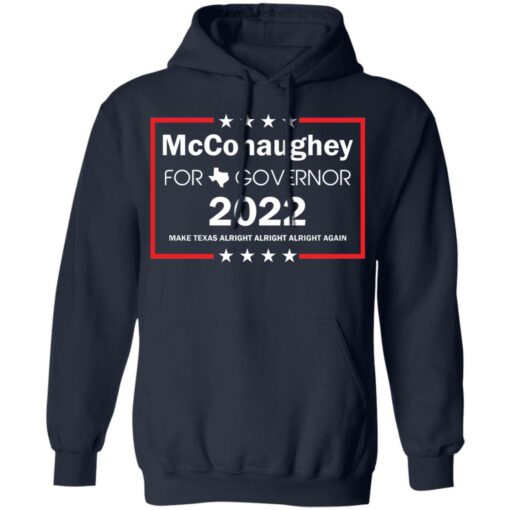 McConaughey for governor 2022 shirt $19.95 redirect09112021050947 7