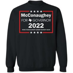 McConaughey for governor 2022 shirt $19.95 redirect09112021050947 8